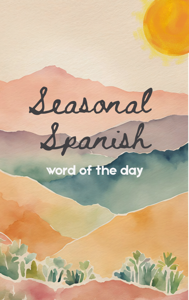Seasonal Spanish Card